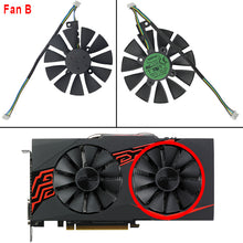 Load image into Gallery viewer, 87MM T129215BU RX570 GTX1060 GTX1070 GPU Fan For ASUS Expedition Radeon RX 570 GTX 1060 1070 GDDR5 Cooling Graphics Fan