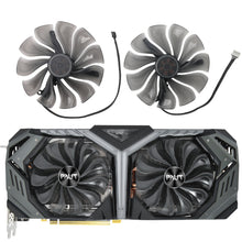 Load image into Gallery viewer, 95MM FD10015H12S Graphics Card Cooling Fan RTX2080 For Palit RTX 2060 2070 2080 Super GameRock JetStream Video Card Fan Cooler