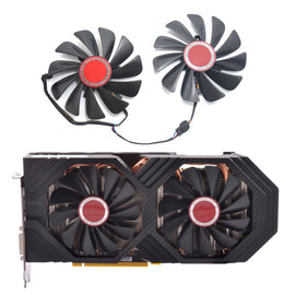 95MM FDC10U12S9-C CF1010U12S RX580 RX570 Graphics Card Cooling Fan For XFX RX570 580 560D Video Card Fan Cooler