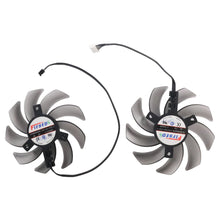 Load image into Gallery viewer, 85mm FDC10H12S9-C Graphics Card Fan For PNY Palit RTX 2060 2070 Gamingpro Dual GPU Cooler