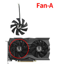 Load image into Gallery viewer, 87MM GA92A2H 0.35A GTX 1660 1660Ti graphics fan for Zotac GeForce RTX 2060 2070 SUPER Mini Video Card Cooling Fan