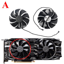Load image into Gallery viewer, 87mm PLA09215S12H 12V 0.55A Graphics Card Fan Replacement For EVGA RTX 2060 2070 2080 XC Black Gaming GPU
