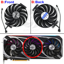 Load image into Gallery viewer, 95mm CF1010U12S Graphics Card Fan Replacement For ASUS ROG STRIX RTX 3070 3080 Ti 3090 GAMING GPU Cooler RX 6700 XT/6800