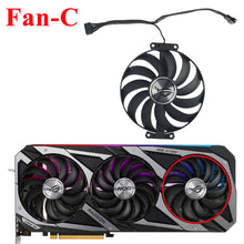 Load image into Gallery viewer, CF1010U12D Graphics Card Fan Replacement For ASUS ROG STRIX RTX 3070 3080 Ti 3090 GAMING GPU Cooler RX 6700 XT/6800