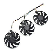 Load image into Gallery viewer, inRobert T129215SU 4 pin + 6pin +7 pin GPU Cooler Video Card Replacement for ASUS RTX 2060 2070 2080 5700 Gaming Graphics Card