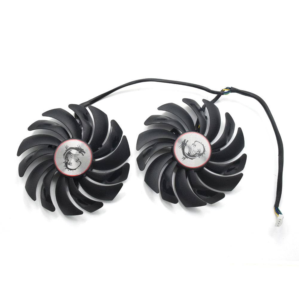 inRobert 95MM Video Card Fans Replacement for MSI GTX 1070,1080 Ti Gaming X, RX 480/580 Gaming X Graphic Card Cooling Fan