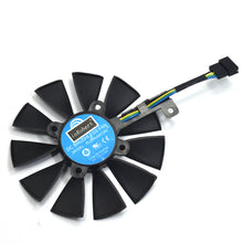 Load image into Gallery viewer, inRobert PLD09210S12HH Video Card Cooling Fan for ASUS Strix R9 390X 390 RX480 RX580 GTX 980Ti 1060 1070 1080 Graphic Card