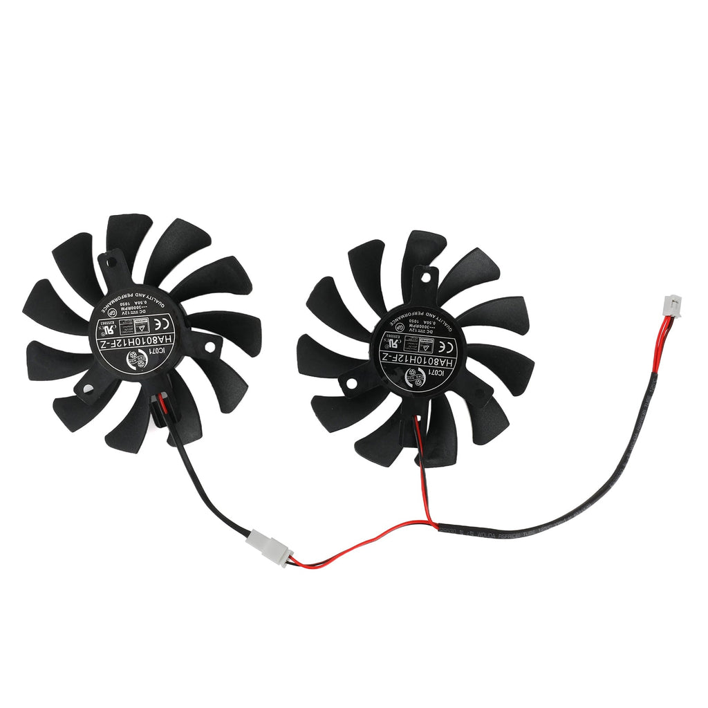 75MM HA8010H12F-Z 2Pin GTX1650 Video Card Cooling Fan For MSI GTX 1650 SUPER VENTUS XS Graphics Card Fans