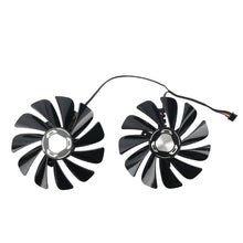 Load image into Gallery viewer, 95mm RX 5600XT RX 5700XT GPU Fan Replacement For XFX RX 5600 5700 XT Graphics Card Cooling Fan FDC10U12S9-C