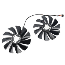 Load image into Gallery viewer, 95mm RX 5600XT RX 5700XT GPU Fan Replacement For XFX RX 5600 5700 XT Graphics Card Cooling Fan FDC10U12S9-C