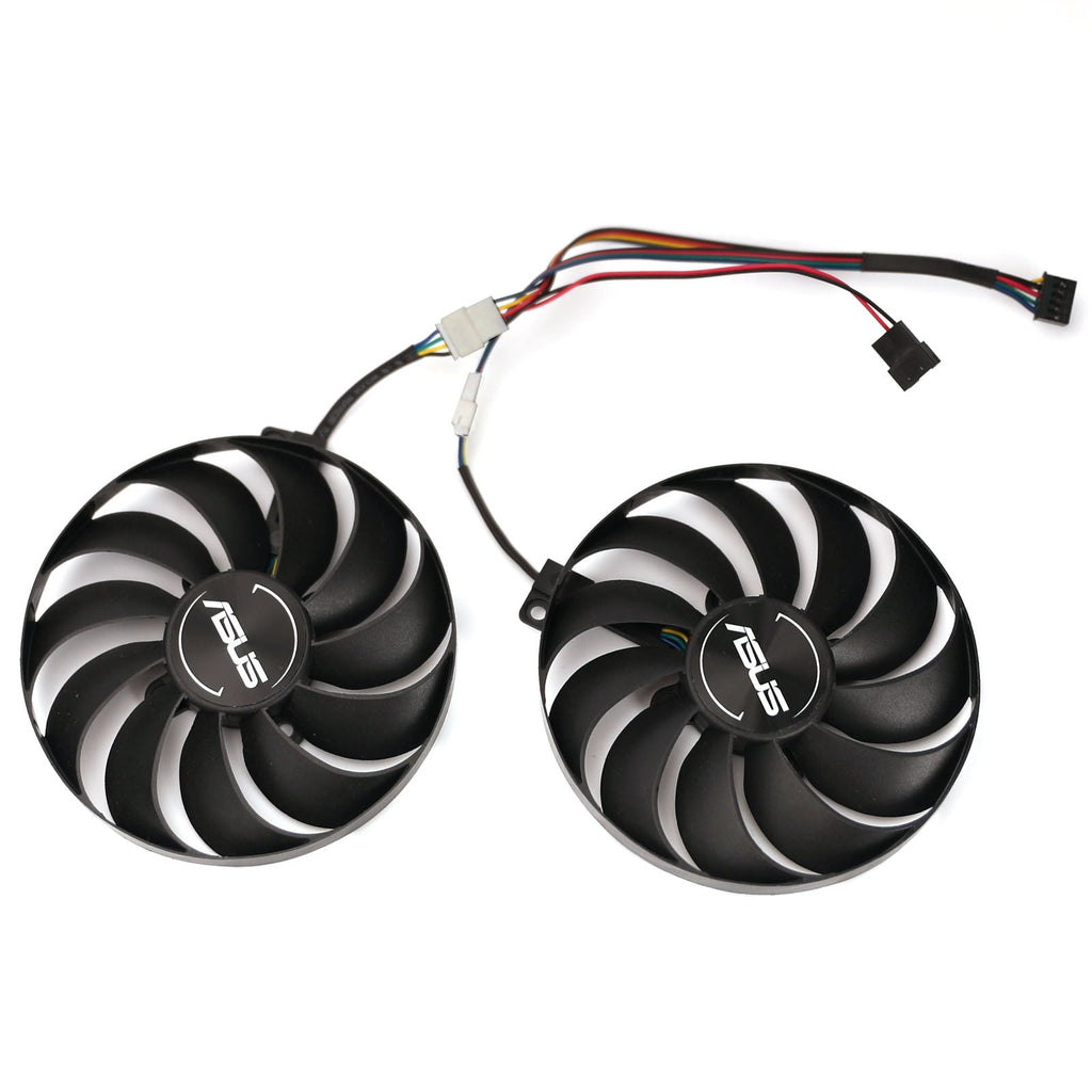 inRobert FDC10U12S9-C GPU Cooling Fan For ASUS RX 5500XT Dual Fan Graphics Card