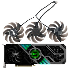 Load image into Gallery viewer, FD8015U12D Video Card Fan Replacement For Palit RTX 3060 Ti 3070 3070Ti 3080 3080Ti 3090 Gamingpro OC GPU Cooler