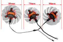 Load image into Gallery viewer, 88MM 4Pin Cooler Fan Replacement For Colorful GeForce RTX 3060 Ti 3070 3080 iGame Graphics Video Card Cooling Fans