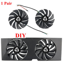 Load image into Gallery viewer, DIY GPU Cooler Fan Replacement For DELL RTX 3060 3070 3080 3090 RTX3070 Graphics Video Cards Cooling Fans
