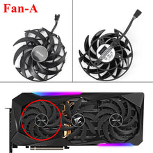 Load image into Gallery viewer, New PLD10015B12H 90MM 100MM DC12V 0.55A Video Card Fan Cooler for AORUS RX6800 6900 Cooling Graphics Fan RX 6800XT 6900X