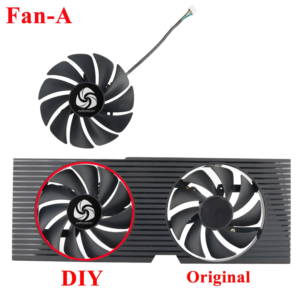 DIY GPU Cooler Fan Replacement For DELL RTX 3060 3070 3080 3090 RTX3070 Graphics Video Cards Cooling Fans