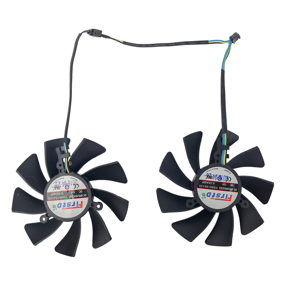 For XFX RX6800 6800XT 6900XT Repair Part Replacement CF1015U12D CF9015U12D  Graphics Card Cooling Fan Video Card Cooler Fan - AliExpress