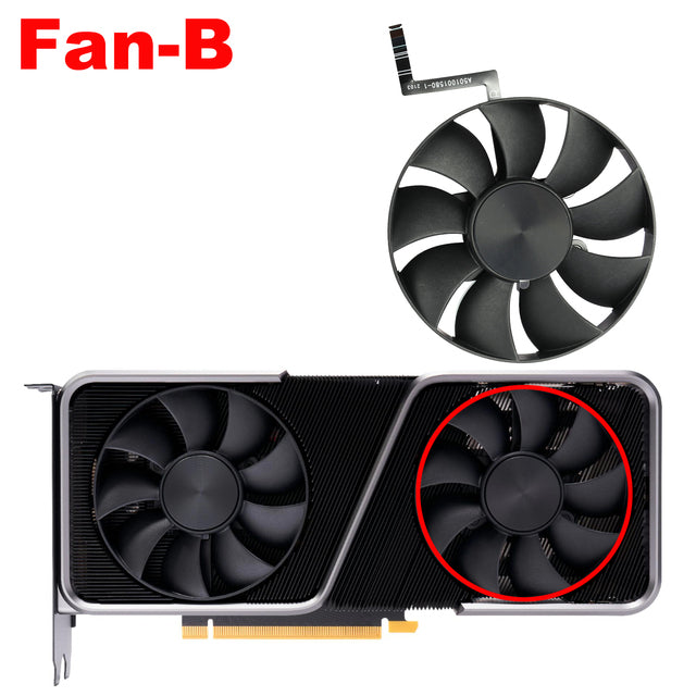 For NVIDIA RTX 3070 Replacement Graphics Card GPU Fan 85MM DAPC0815B2UP004 Cooling Fan