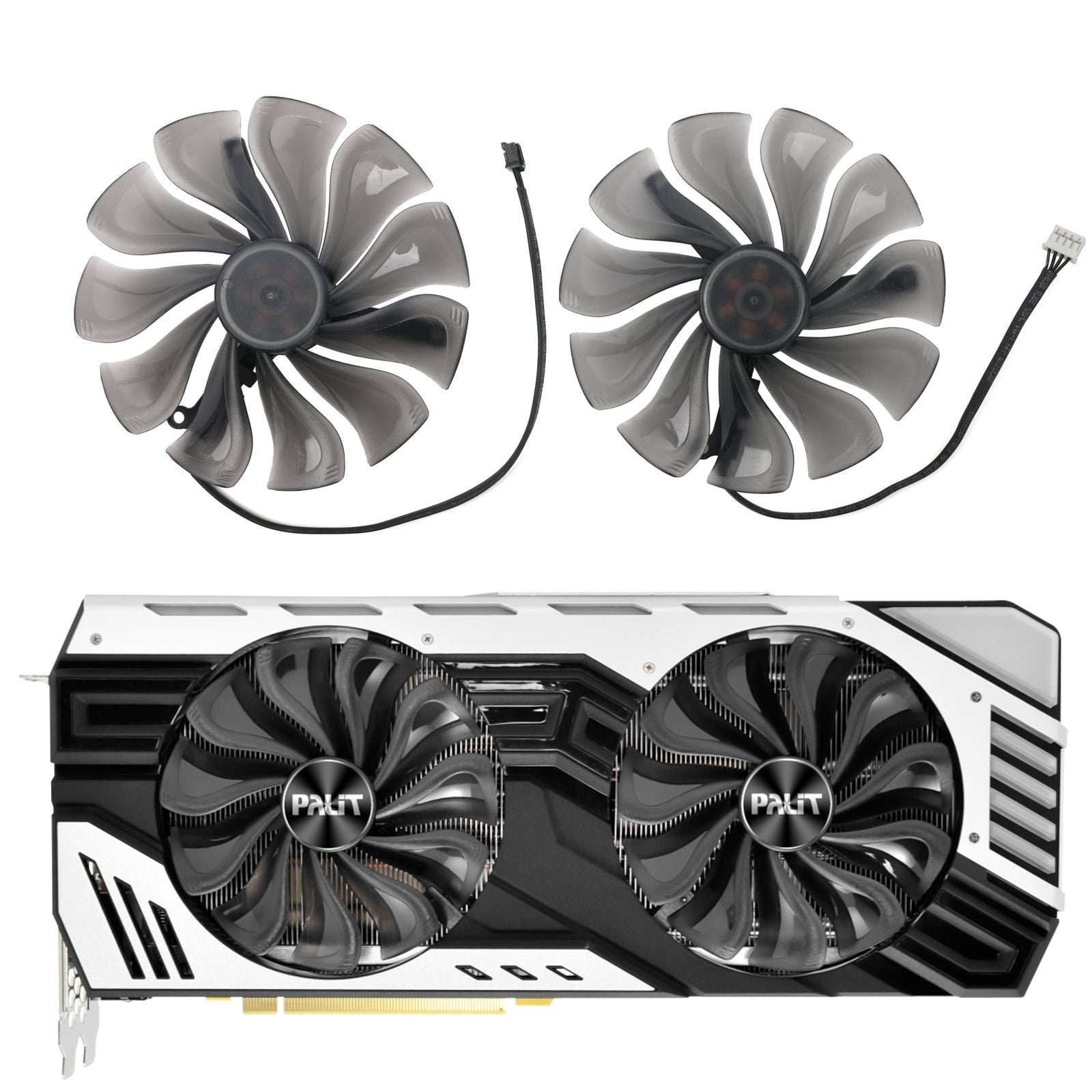 For Palit RTX 2060 2070 2080 SUPER Fan Video Card 95mm FD10015H12S GAA8S2U 4Pin RTX2080 SUPER JetStream Cooling Graphics Fan