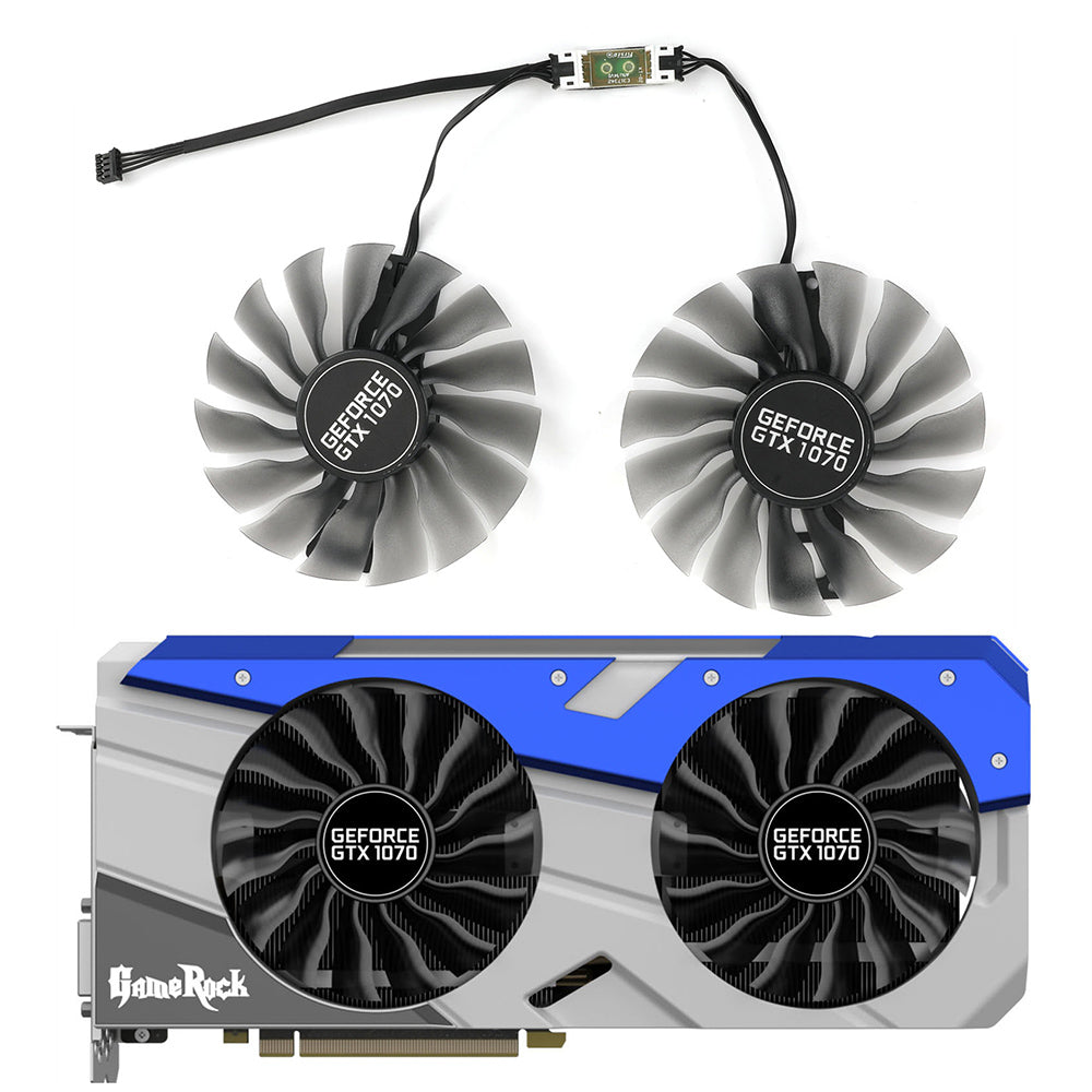 95mm GAA8S2U GTX 1070 Cooler Fan For EMTek Palit GTX1070 GameRock Premium Edition Graphics Card GPU cooling Fan