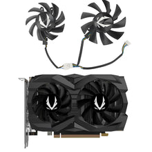 Load image into Gallery viewer, Graphics Card Replacement Cooling Fan For ZOTAC GAMING GTX 1660 SUPER Twin Fan 65MM GA72S2U 75MM GA82S2H GPU Fan