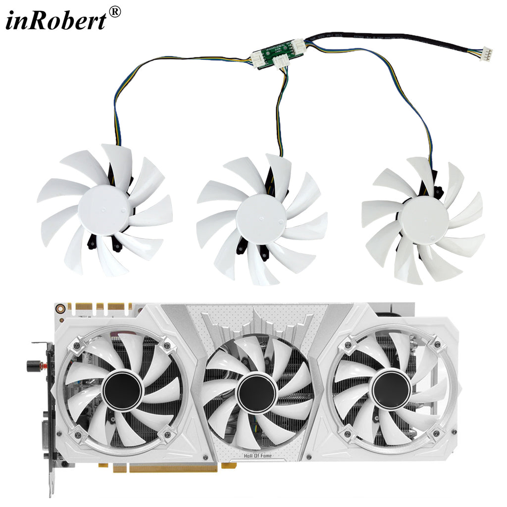 87MM GA92S2H GTX1060 Hall of Fame Graphics Card Fan Replacement For Galax GTX 1060 1070 1080 Ti HOF GPU Cooler