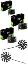 Cargar imagen en el visor de la galería, New 95MM XY-D10015SH Cooler Fan Replacement For MSI GeForce RTX 3060 Ti 3050 AERO Graphics Video Card Cooling Fans