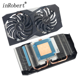 For Retrofit NVIDIA RTX A4000 Replacement Graphics Card Cooler Heat Sink With Tow Ball Bearing Fan