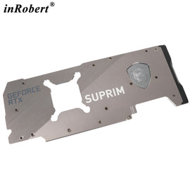 For MSI RTX 3070 3080 Ti 3090 SUPRIM X GPU BackplateNew Original Graphics Card RTX3070 RTX3080 RTX3090 Backplane