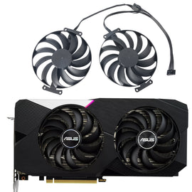 95mm T129215SU CF1010U12S 7Pin RTX3070 RTX3060Ti Cooler Fan Cooler For ASUS RTX 3070 3060 Ti DUAL OC Cooling Graphics Fan