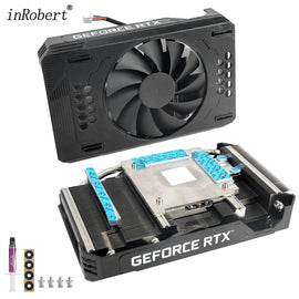 Video Card Fan For PNY RTX 3060 GPU HeatSink With Fan Replacement Retrofit NVIDIA RTX A4000 Graphics Card Cooler Heat Sink