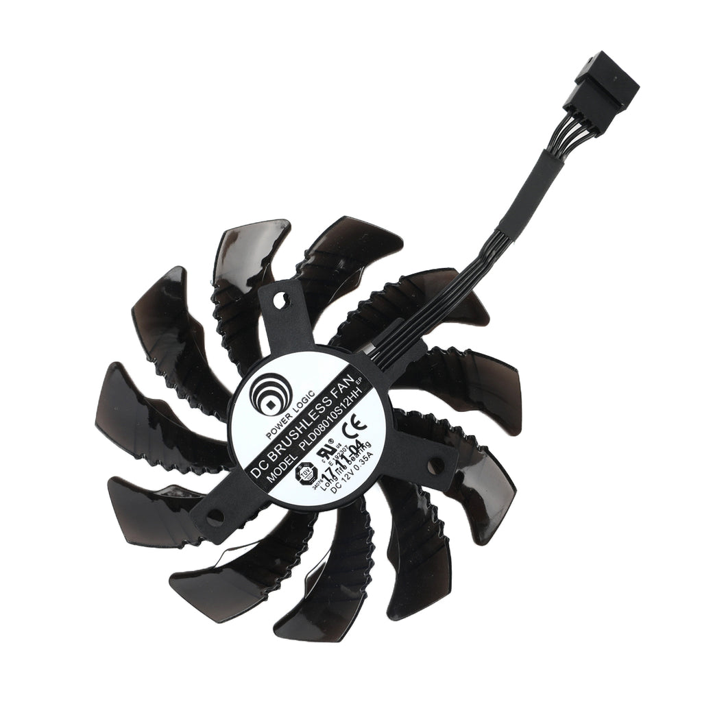 78MM PLD08010S12HH GTX 1660 1660Ti Cooler Fan Replacement For Gigabyte GeForce GTX 1660Ti 1660 SUPER GAMING Graphics Card Fan