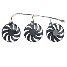 Load image into Gallery viewer, NEW 3PCS 87MM T129215SU For ASUS RTX2070 ROG STRIX-GeForce RTX 2060 Super 2080 Ti or RX 5600 XT RX 5700XT Fans 7PIN RTX2060 GPU