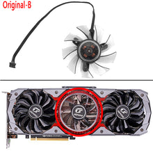 Load image into Gallery viewer, New 75MM Cooler Fan Replacement For Colorful iGame GeForce GTX 1660 Ti 1660Ti Advanced OC 6G-V Graphics Video Card PVA080E12R