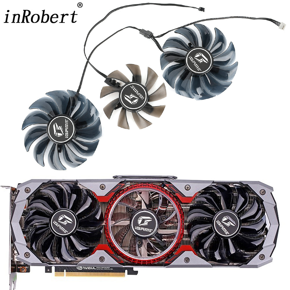 New 75MM Cooler Fan Replacement For Colorful iGame GeForce GTX