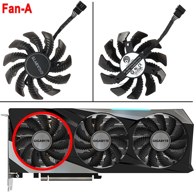 78MM Cooling Fan Replacement For Gigabyte GeForce RTX 3060 3070 Gaming RTX 3060Ti 3070Ti Ti Eagle Graphics Video Card Cooler