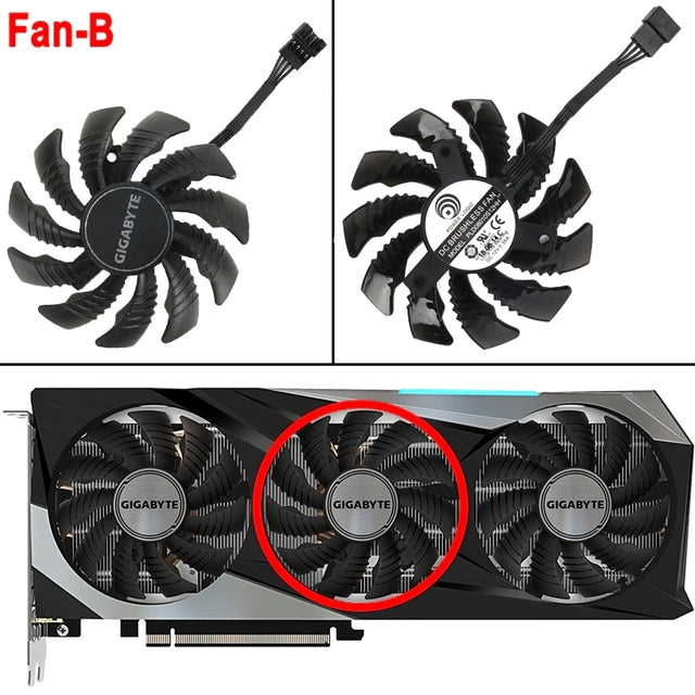 78MM Cooling Fan Replacement For Gigabyte GeForce RTX 3060 3070 Gaming RTX 3060Ti 3070Ti Ti Eagle Graphics Video Card Cooler