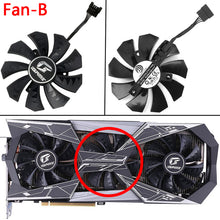 Cargar imagen en el visor de la galería, New 85MM Cooler Fan Replacement For COLORFUL iGame GeForce RTX 2060 2070 2080 SUPER 2080Ti  Vulcan OC-V Graphics Video Card Fans