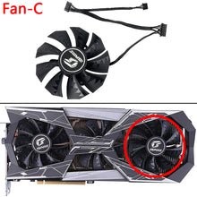 Load image into Gallery viewer, New 85MM Cooler Fan Replacement For COLORFUL iGame GeForce RTX 2060 2070 2080 SUPER 2080Ti  Vulcan OC-V Graphics Video Card Fans
