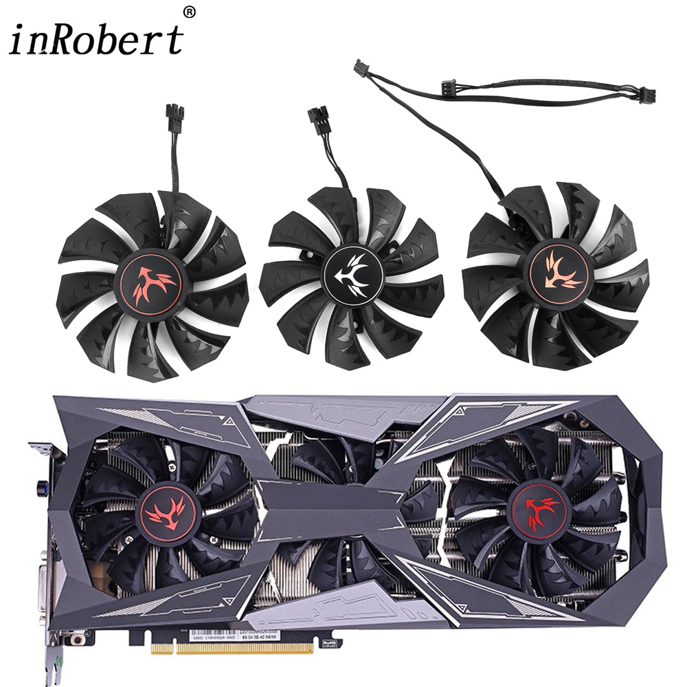 New 85MM Cooler Fan Replacement For Colorful iGame GeForce GTX