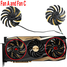 Load image into Gallery viewer, 85MM PLD09210B12HH 95MM PLD10010B12HH Cooler Fan Replacement For MSI GeForce RTX 2080 Ti 2080Ti LIGHTNING Z Graphics Card