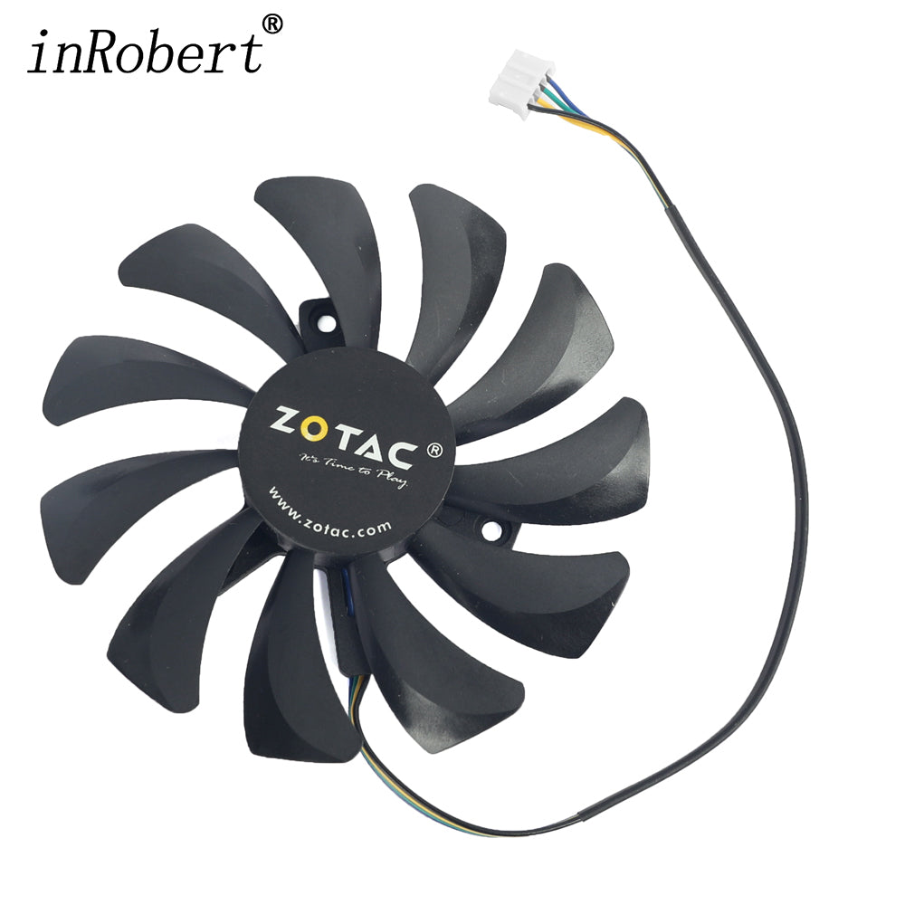 New 85mm 12V Cooler Fan Replacement For Zotac Nvidia GTX1060 6GB