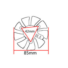 Load image into Gallery viewer, New 85mm 4Pin Cooler Fan Replace For ZOTAC GTX1060 6GB GTX 1070 Mini GTX 1060 Graphics Card Cooling Fan GFY09010E12SPA GA91S2H
