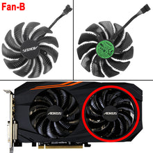 Cargar imagen en el visor de la galería, 88MM GPU Cooling Fan Replacement For Gigabyte AORUS Radeon RX 570 580 4G Video Card RX570 RX580 Graphics Cards Cooler Fans