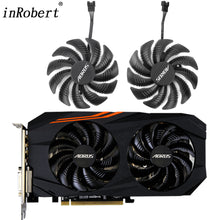 Load image into Gallery viewer, 88MM GPU Cooling Fan Replacement For Gigabyte AORUS Radeon RX 570 580 4G Video Card RX570 RX580 Graphics Cards Cooler Fans