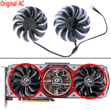 Load image into Gallery viewer, New 90MM Cooler Fan Replacement For Colorful iGame GeForce RTX 2080 Ti Advanced 2070 SUPER 2060 Graphics Video Card PVA080E12R