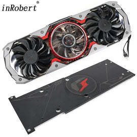 New Heatsink Cooler Fan Replacement For Colorful iGame GeForce RTX 2080 Ti Advanced OC-V RTX 2080 SUPER Graphics Video Card