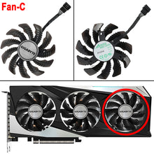 Load image into Gallery viewer, Original 78MM Cooler Fan Replacement For Gigabyte GeForce RTX 3060 Ti RX 6600 6700 XT GAMING Graphics Video Card Cooling