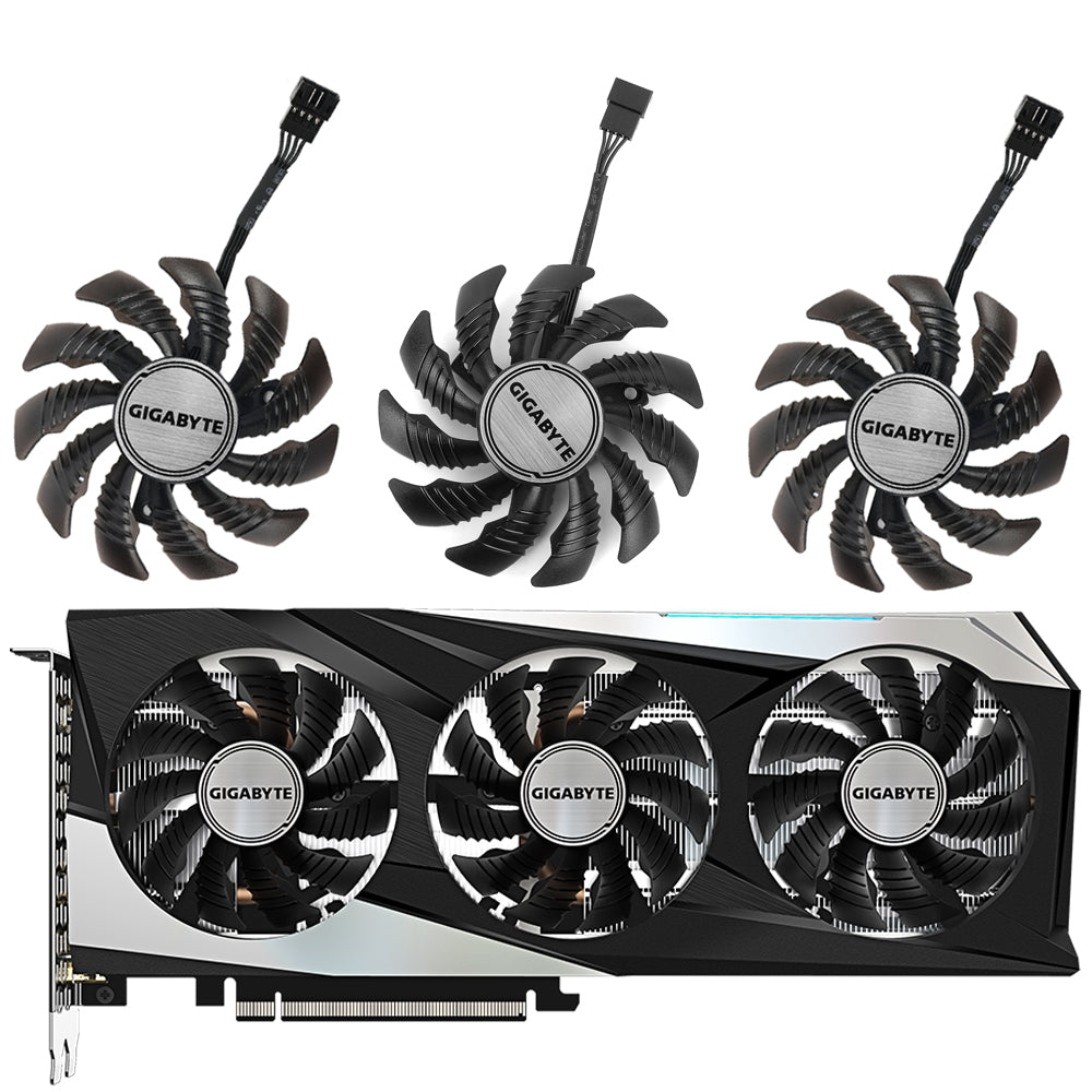 Original 78MM Cooler Fan Replacement For Gigabyte GeForce RTX 3060 Ti RX 6600 6700 XT GAMING Graphics Video Card Cooling