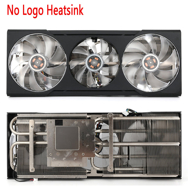 New RX6700XT Graphics Card Heatsink For Powercolor Hellhound New RX6700XT Graphics Card Heatsink For Powercolor Hellhound